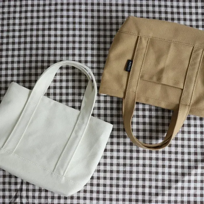 Femmes sac à bandoulière petit coton toile sac à main fourre-tout décontracté femme Eco sac mignon sacs de messager 2025