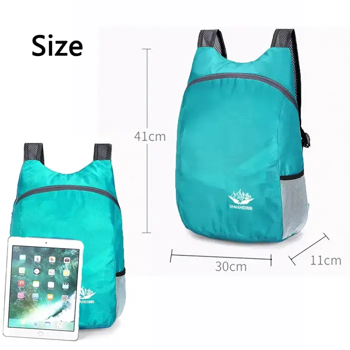 Sac de sport étanche pratique en plein air sac à dos quotidien en Nylon pliant alpinisme randonnée sac à dos pour hommes et femmes
