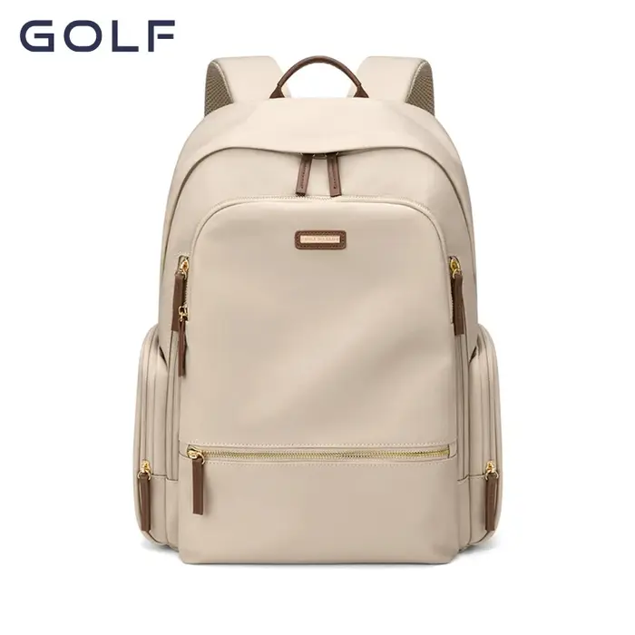 Sac à dos de mode pour femmes GOLF, sac de voyage en nylon de couleur unie, sac d'école pour les tra
