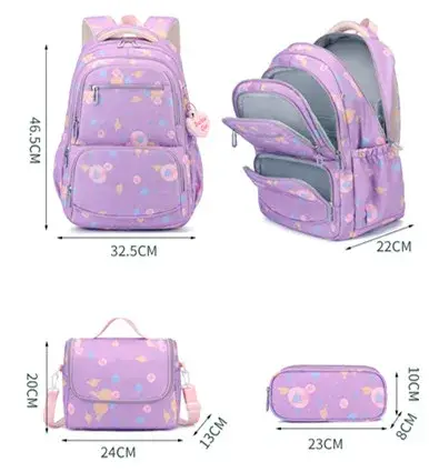 Enfant fille sacs à dos primaire Junior lycée