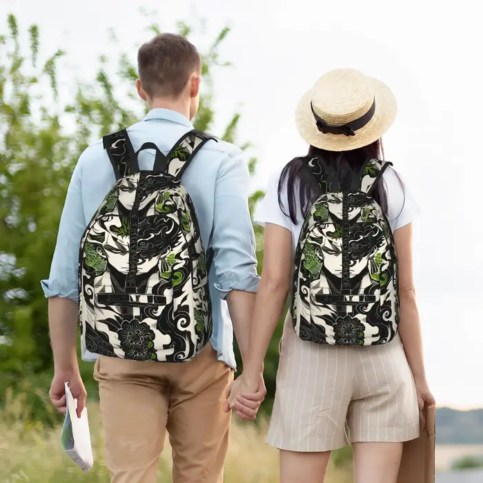 Sac à dos tendance une pièce, robuste, pour le campus et la ville