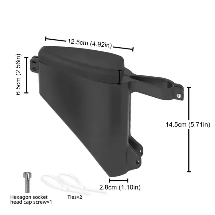 Sacoche de selle rigide pour vélo de route