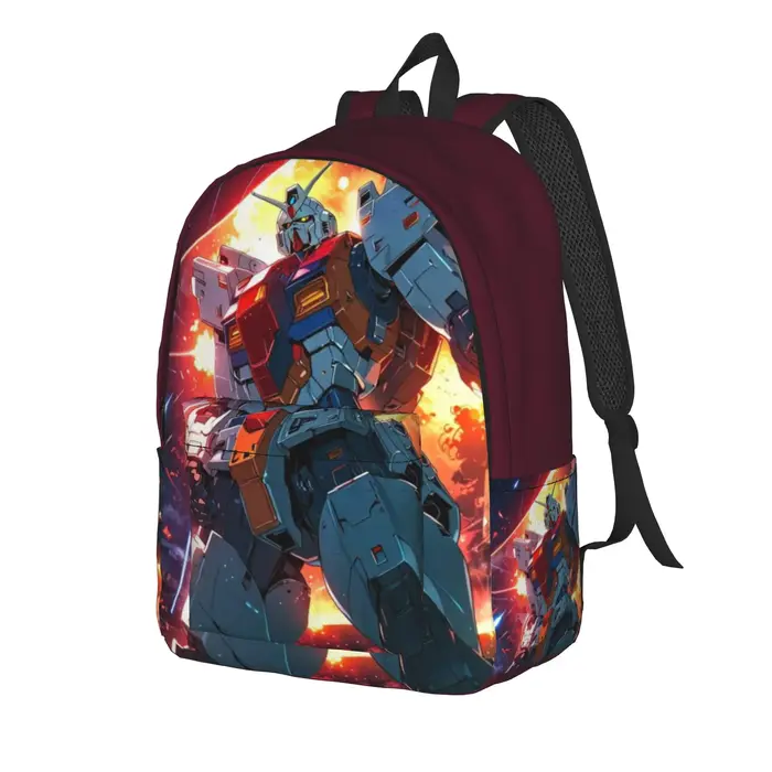Sac d'école Gundam, saison de rentrée scolaire, Robot Movies (3), sac à dos portable