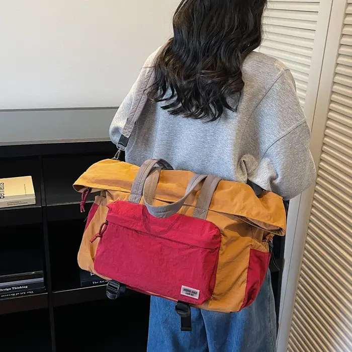Sac fourre-tout sportif en nylon unisexe grande capacité