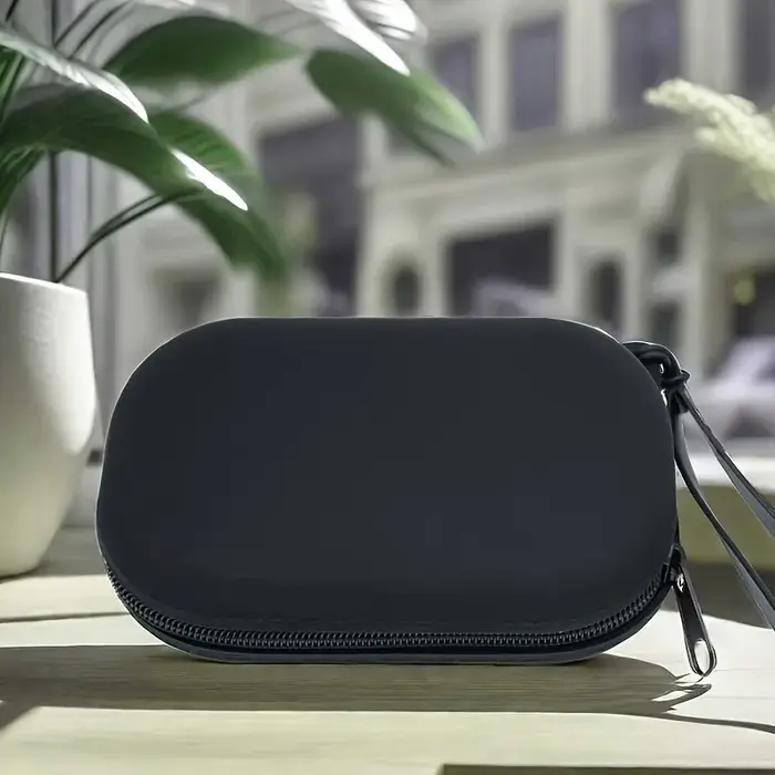 Sac à cosmétiques ovale en Silicone, pochette de rangement multifonctionnelle de grande capacité, sa
