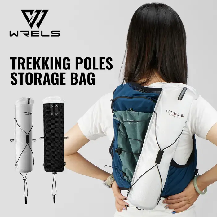 WRELS Sac de transport pour bâtons de randonnée Sac léger et étanche