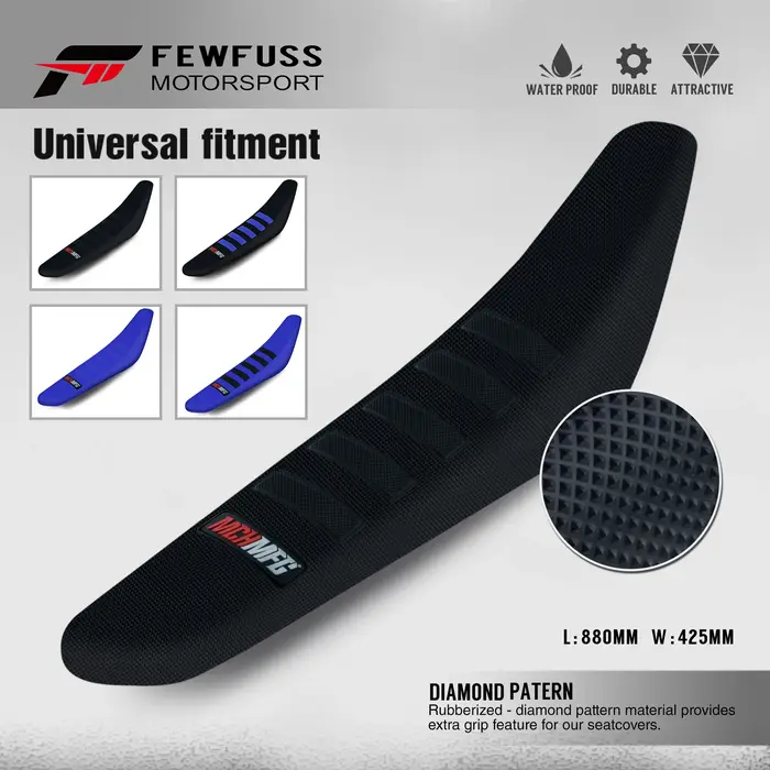 FEWFUSS coussin de siège de moto housse de siège étanche pour KTM Husqvarna SUZUKI HONDA SXF KXF CRF