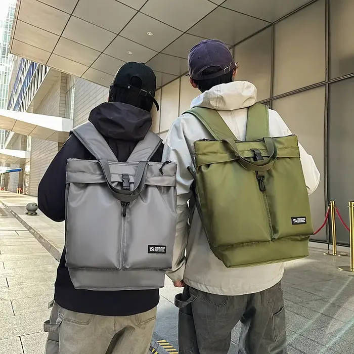 Sac à dos unisexe en nylon pour étudiants