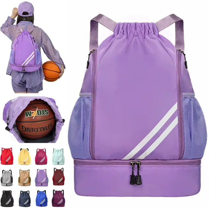 Sac de sport de Fitness sac à dos femmes hommes sac à dos de basket-ball Football en plein air sacs de rangement