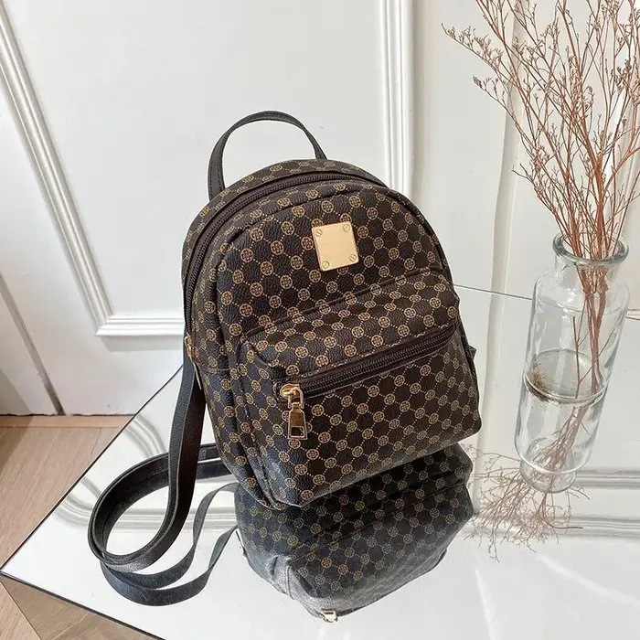 Classique Femmes Sac À Dos Mode Sacs D'école Femme Tous Les Jours Shopping Fille Sacs À Dos Cartable