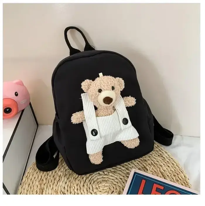 Sac à dos ours en peluche pour tout-petits, sac althpour enfants, mini sac à dos pour enfants, sacs