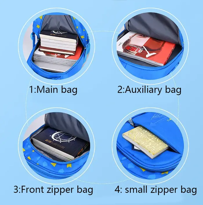 Sac à bandoulière pour enfants motif géométrique sac à dos pour enfant dans le cartable primaire adolescent garçon fille sac à dos livre sac étanche Mochila