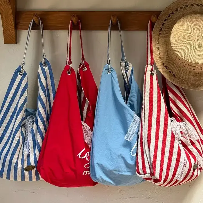 Sac de plage en tapis de paille