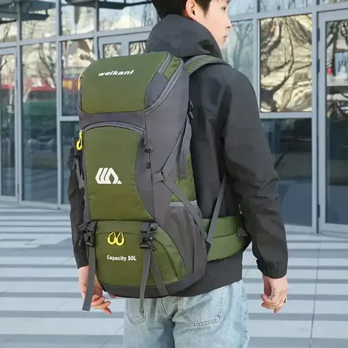 50L randonnée escalade pêche sac à dos haute capacité multifonctionnel