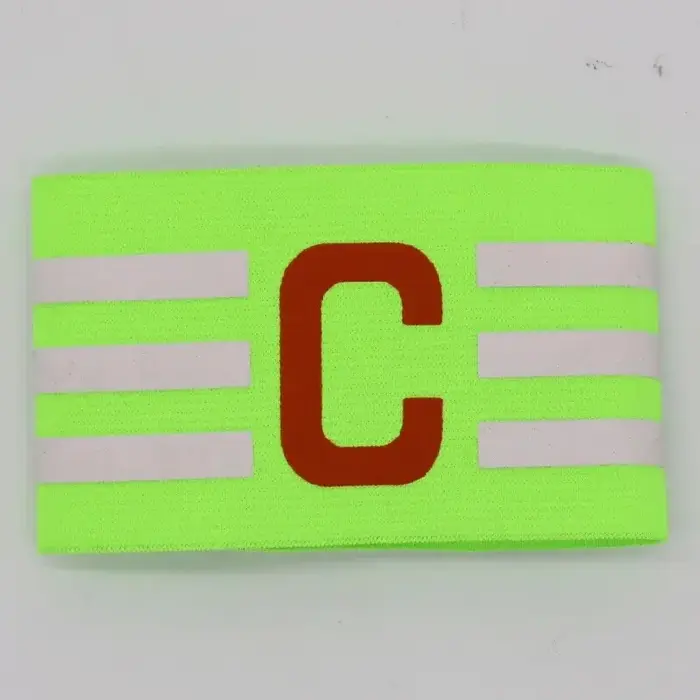 Brassard réglable du capitaine de football pour adultes et jeunes, confortable et durable, équipe Ca