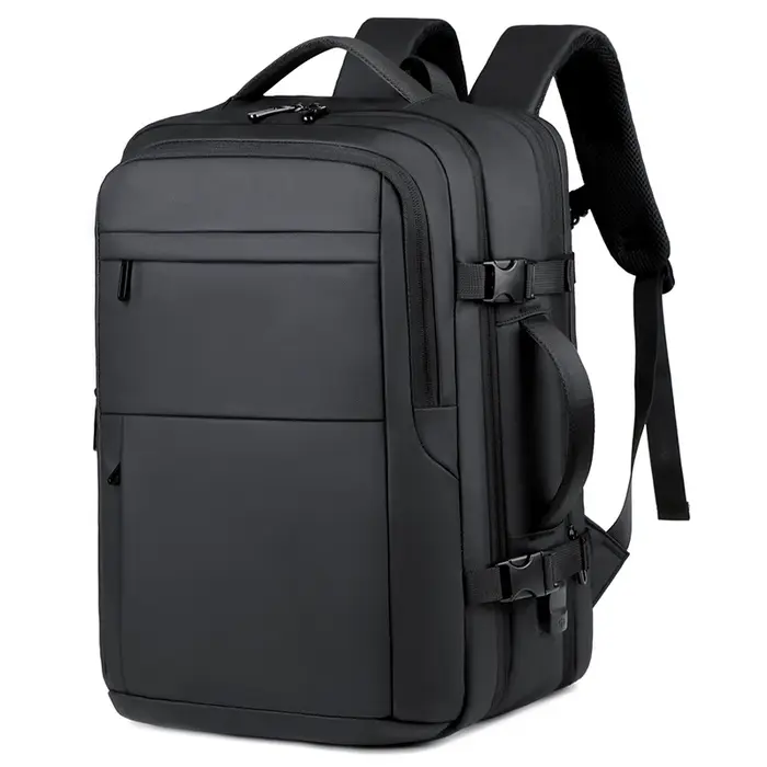 Sac à dos extensible hydrofuge avec compression sous vide