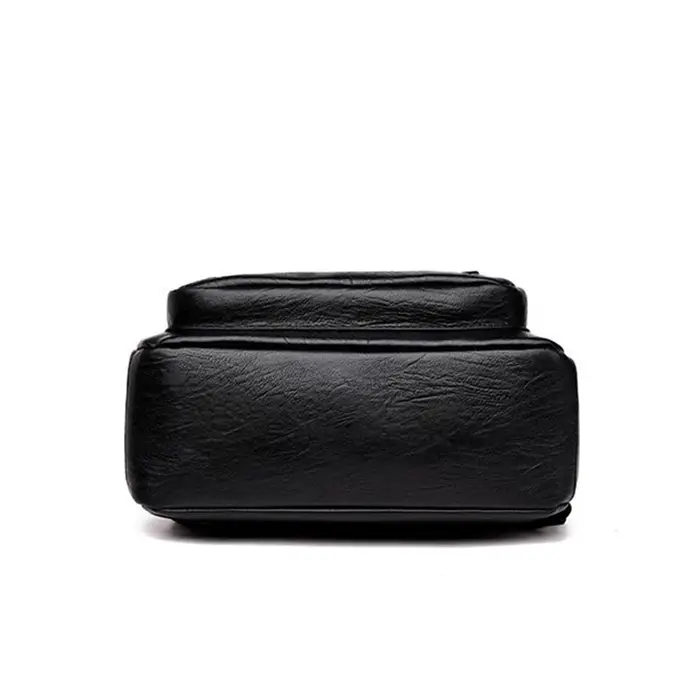 Grand Sac à Dos de Voyage en Cuir PU pour Femme Cartable pour Fille