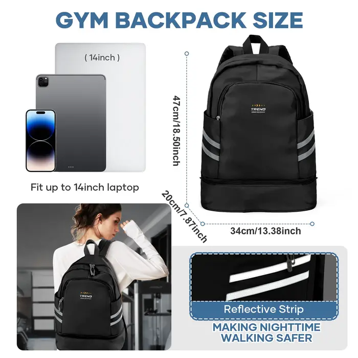 Sac à dos de sport pour hommes et femmes