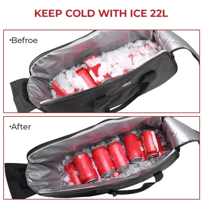 Sac isotherme pour sacoche de moto