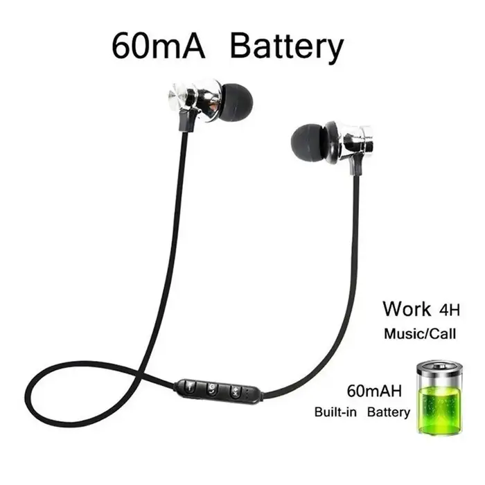 Sport en cours d'exécution Bluetooth 4.2 écouteur magnétique sans fil casque avec HD Microphone basse 3D stéréo écouteurs pour Huawei Xiaomi