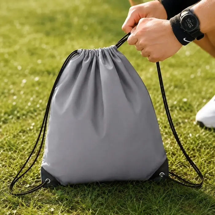 Sacs à dos imperméables à cordon de serrage, pliables et légers, sacs de sport et de fitness, sacs à dos pour marathons, sacs de rangement à cordon de serrage