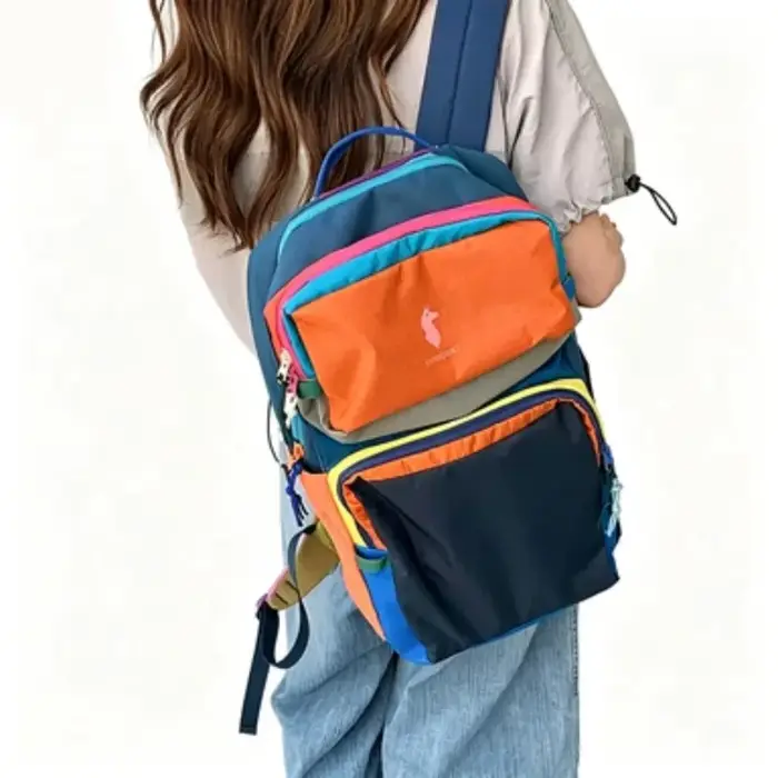 Sac à dos Alpaca multicolore unisexe léger et polyvalent pour le sport