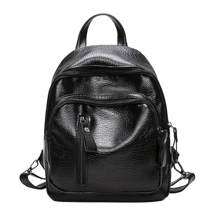 Sac à dos de couleur unie, petite taille, nouveau sac décontracté pour femmes, cadeau Simple et à la