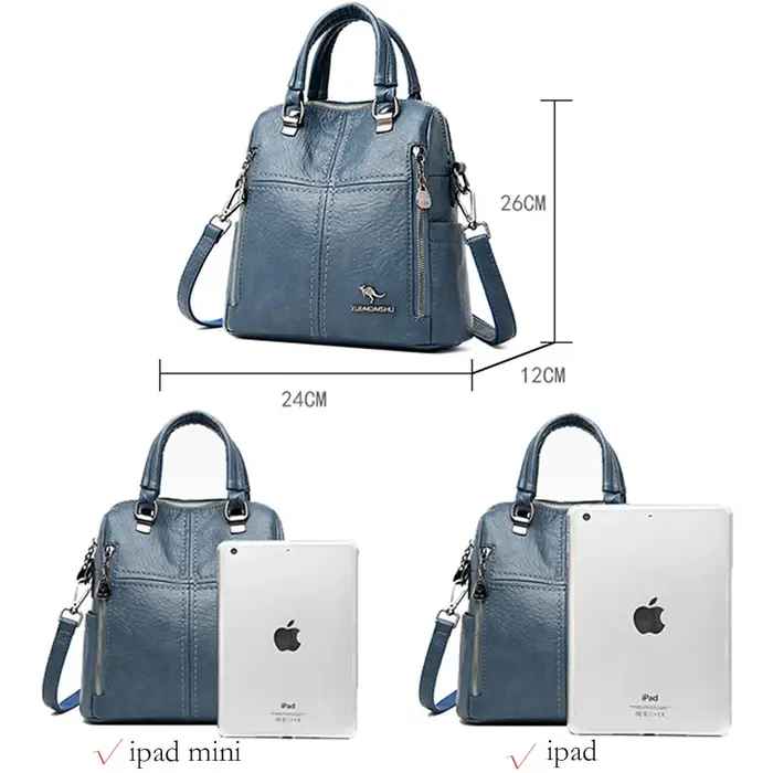 Sac à dos multifonction 3 en 1 pour femmes