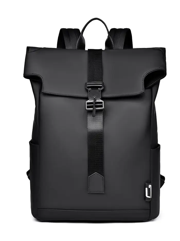Nouveau Sac à dos pour hommes sac à dos décontracté de luxe à la mode rabattable boucle magnétique s
