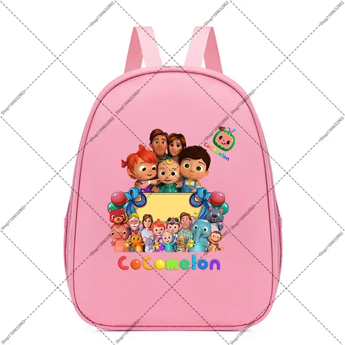 Cocomelons garçons filles mode sacs à dos mignon dessin animé motif imprimé cartable Portable sac à dos retour à l'école cadeaux de fête
