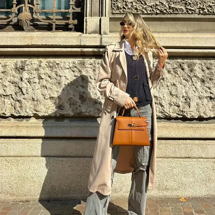 Sac à main Elise JW PEI pour femme, mini sac à main en cuir avec poignée supérieure, sac élégant pou