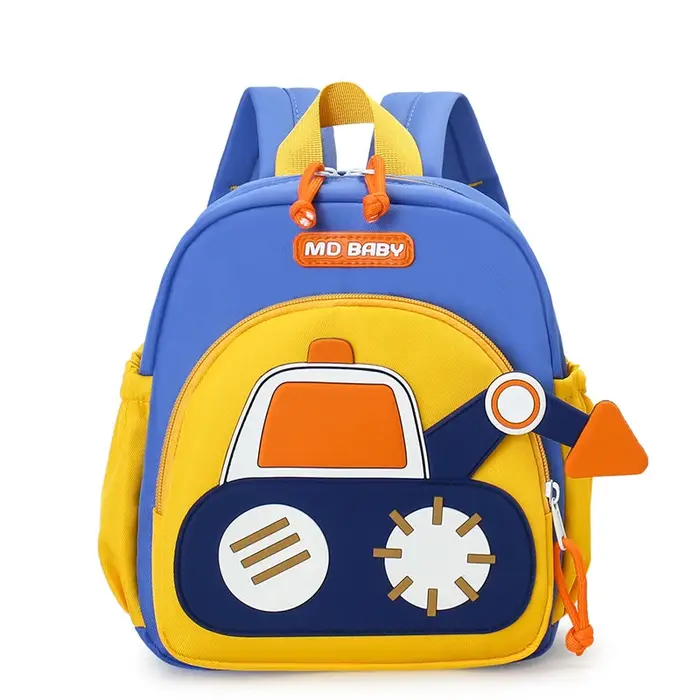 Sac à dos pour enfants, pour garçons et filles, école maternelle, camion de Construction mignon, Des
