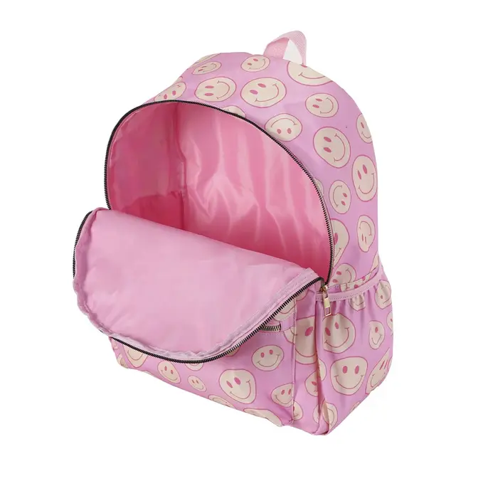 Sac à dos en nylon fleuri pour enfants