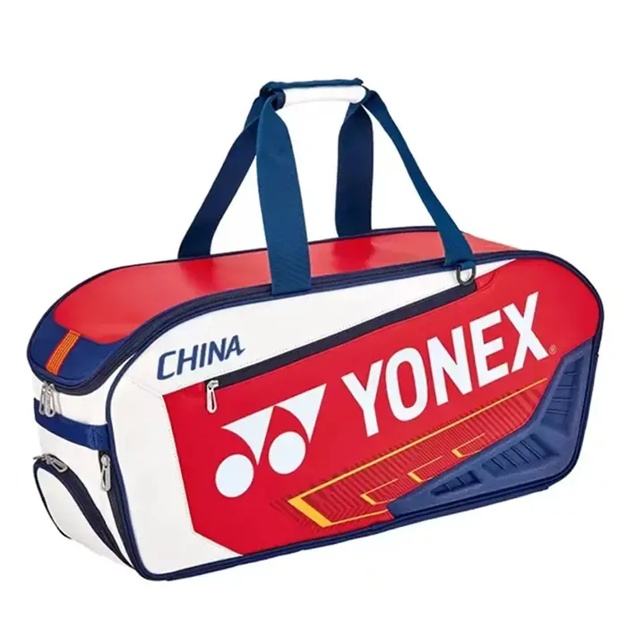 Sac de raquettes de tennis et de badminton rectangulaire en cuir YONEX New Tournament pour 5 à 7 raq