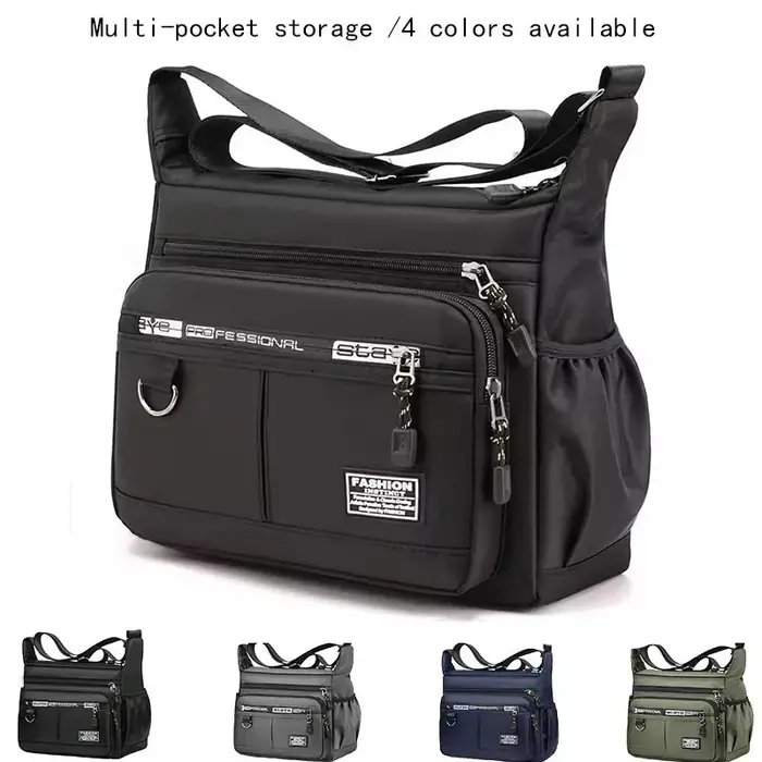 Sac à bandoulière Oxford de luxe pour homme