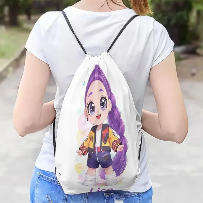 Sac à dos personnalisé avec cordon de serrage