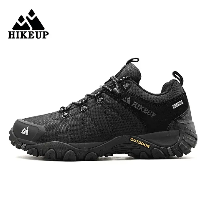 HIKEUP chaussures de randonnée antidérapantes pour hommes vêtements de plein air respirants résistan