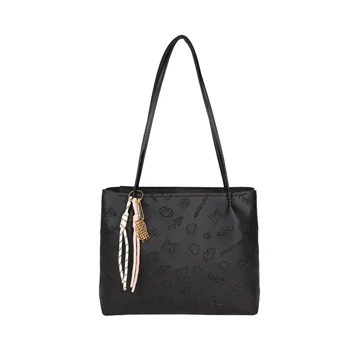 Sac fourre-tout fait à la main, sac à main à bandoulière, accessoire artisanal en cuir, ensemble de