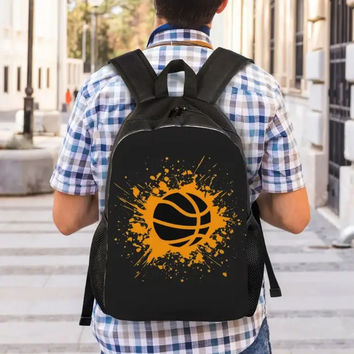 Sac à dos de basket-ball avec impression 3D pour filles et garçons