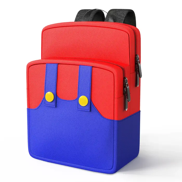 Mignon sac à dos pour ordinateur portable filles garçons Bookbag mode sac de voyage décontracté préscolaire grand sac à dos pour Switch/Lite/OLED cadeau de noël