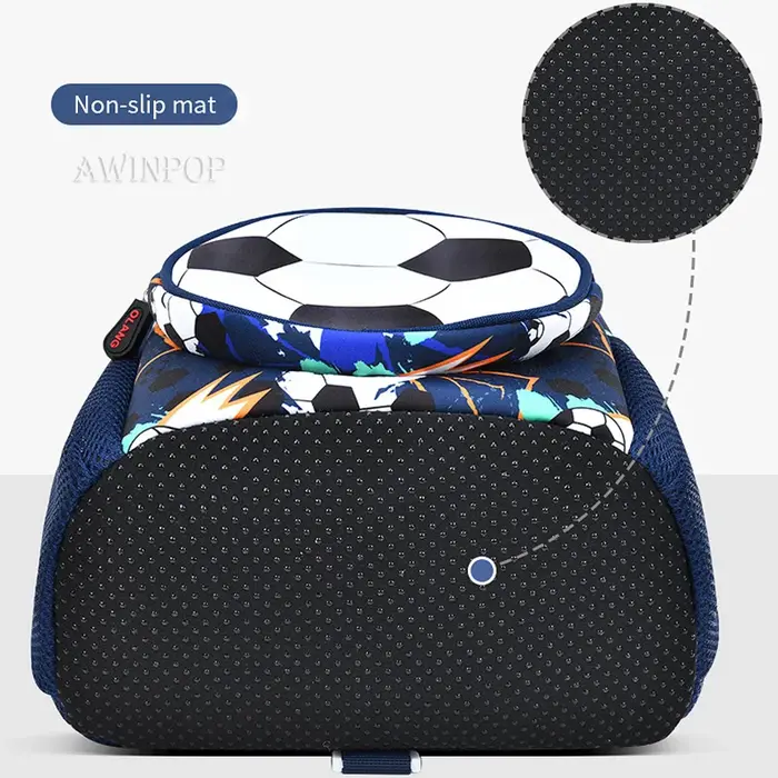 Sacs d'école de Football 3D pour garçons