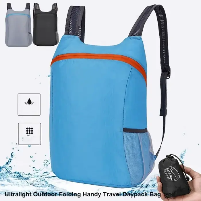 Nouveau sac à dos léger pliable ultraléger