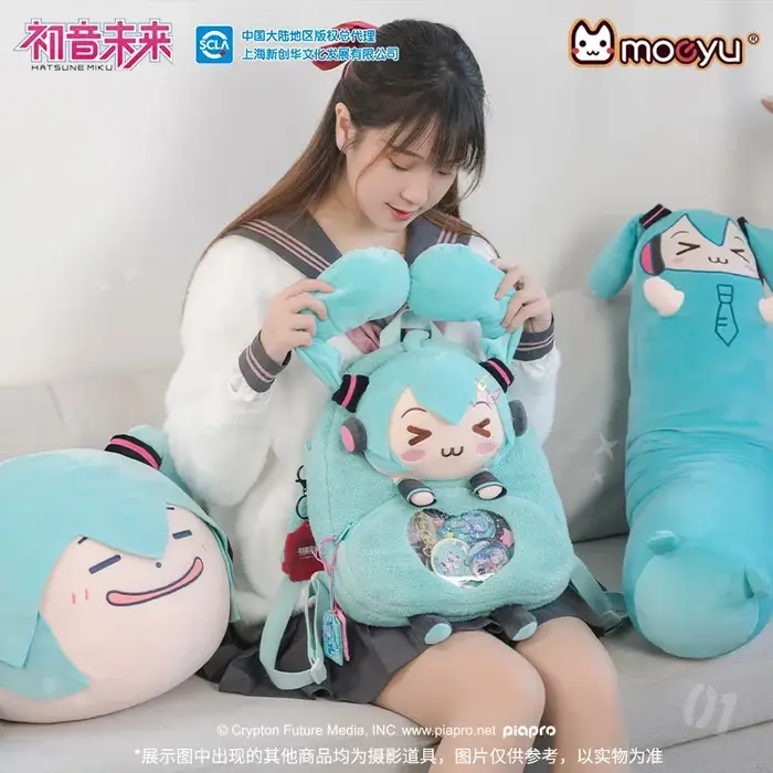 Anime Hatsune Miku Ita sac à dos Cosplay Vocaloid hommes femmes sacs à dos en peluche Itabag Kawaii