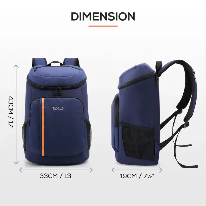 30 litres sac à dos thermique TOURIT bière sac isotherme étanche sac isolé voyage plage
