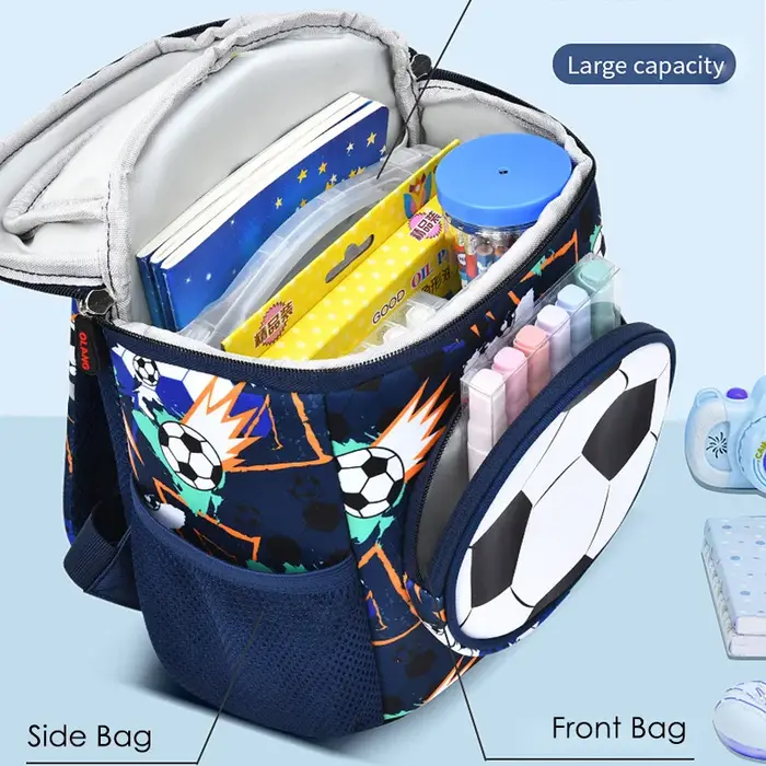 Sacs d'école de Football 3D pour garçons