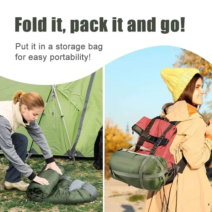 Sac de couchage de camping ultraléger imperméable 4 saisons