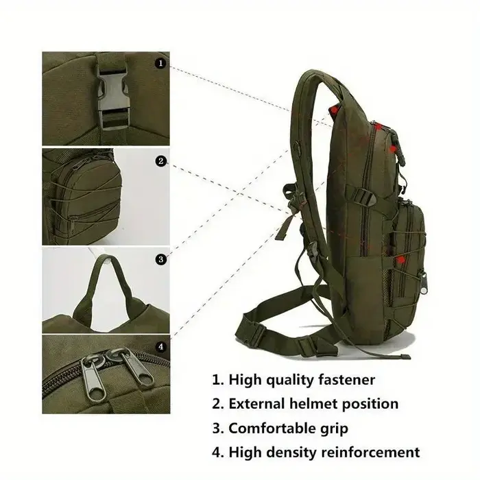Sac à dos tactique Molle 15l