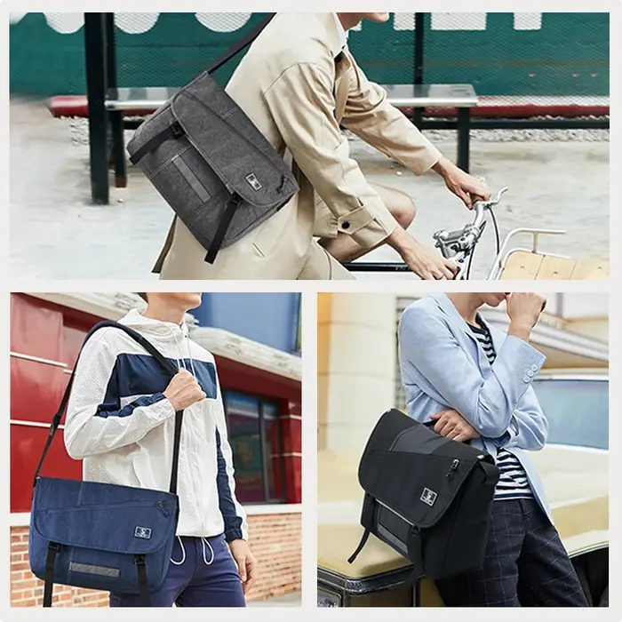 OIWAS – sac à bandoulière pour ordinateur portable de 15 pouces