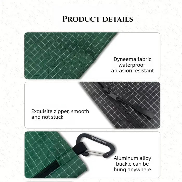 Ensemble de sacs à cartes durables pour randonnée et camping