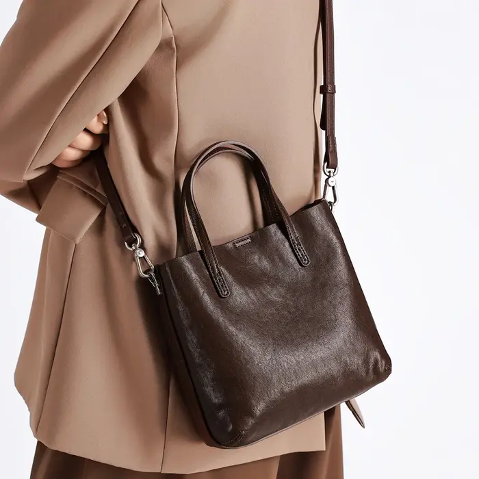 Nouveau Sac à Main en Cuir Véritable pour Femme 2026 – Sac Fourre-Tout de Luxe de Créateur, Sacs Vin